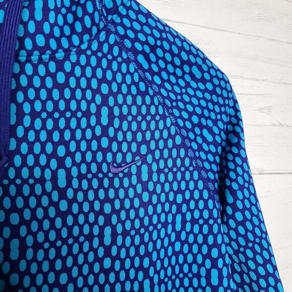 Nike‎ Size Small Blue Hooded Pullover Sweatshirt - Picture 9 of 12